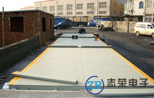 祝賀嘉興市海綿城市建造工程于1月5日訂購一臺(tái)地磅秤3x8米